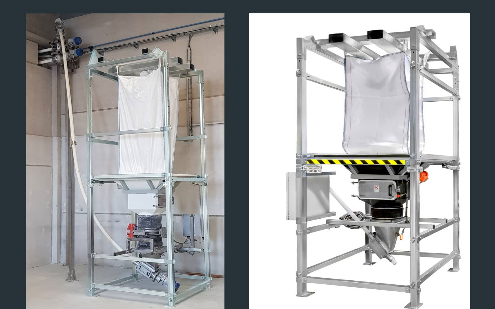Bulk bag unloaders