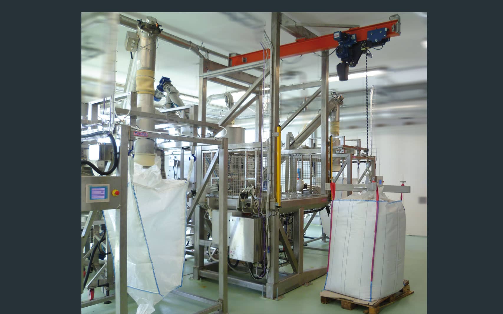 Bulk bag filler