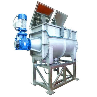 2000 lt horizontal ribbon mixer for food powders